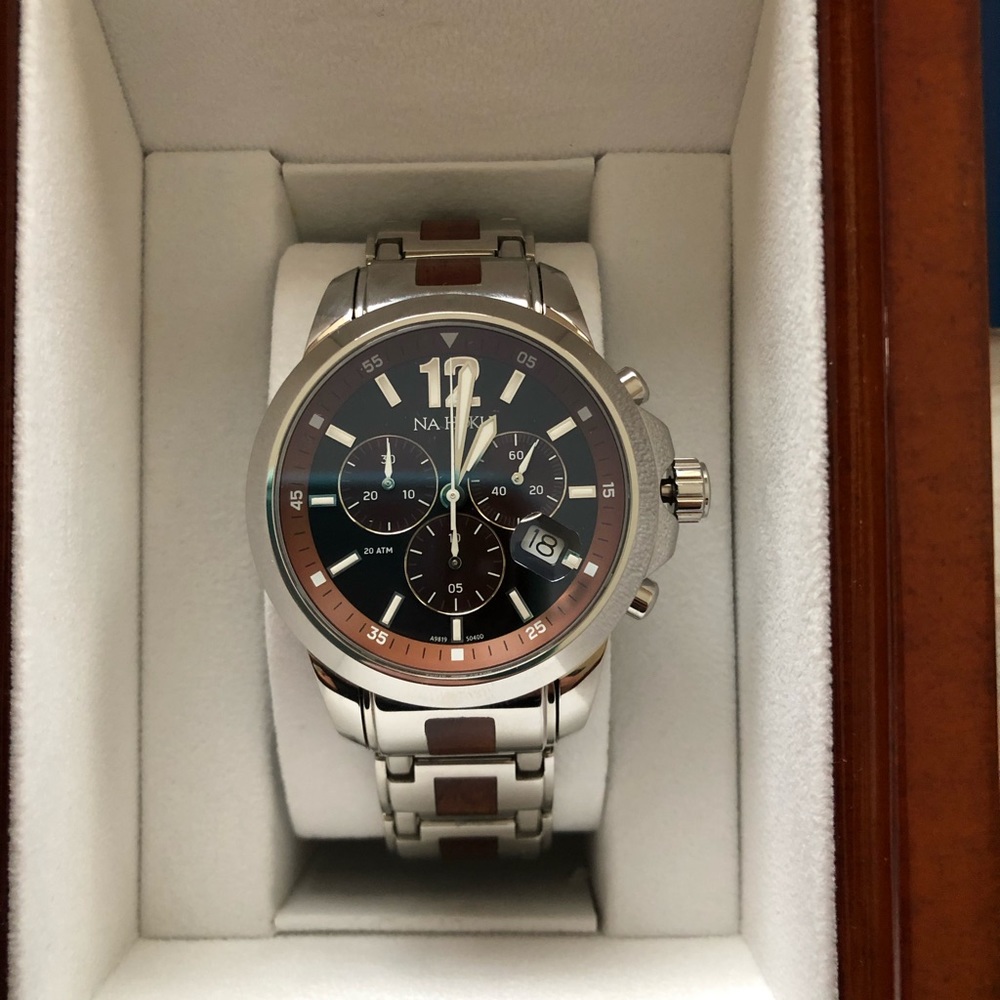 BRAND NEW NA HOKU MENS “KOA” WATCH